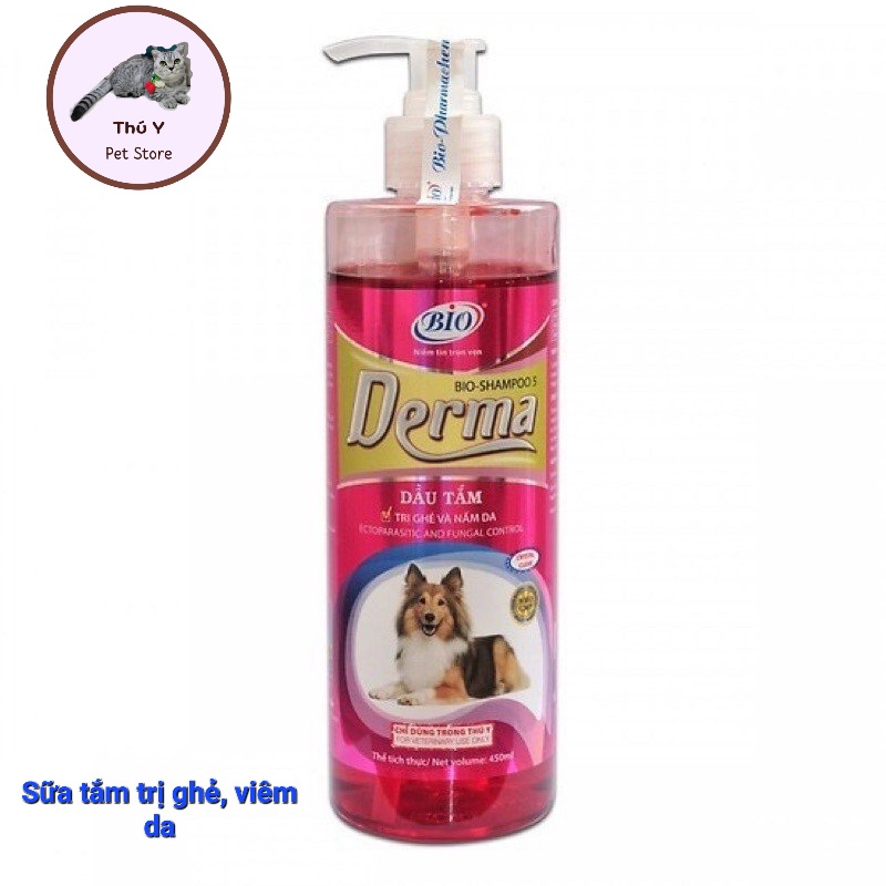 Bio Derma - Sữa tắm ghẻ, nấm da, viêm da cho chó mèo