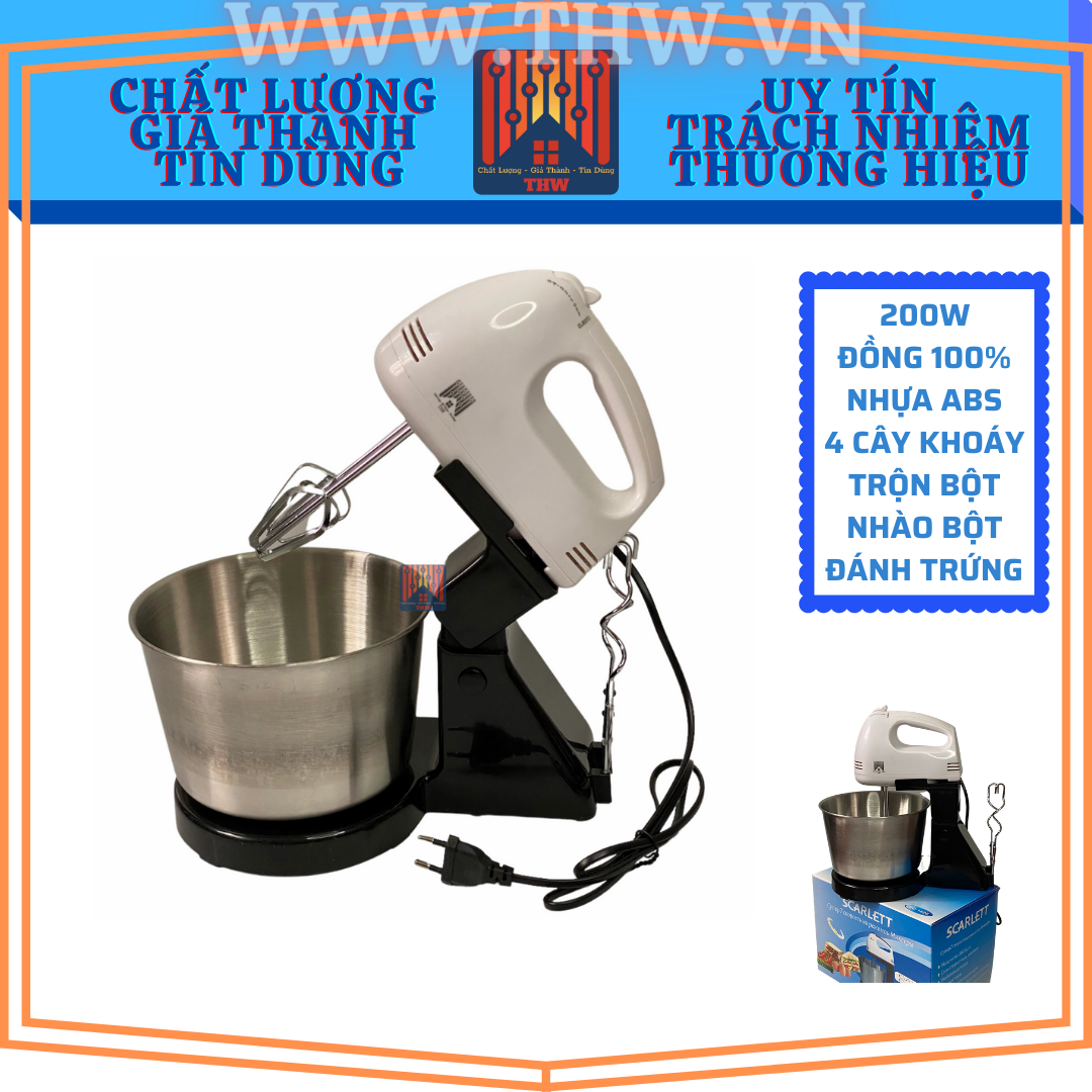 Máy trộn bột. Nhào bột. Đánh kem trứng