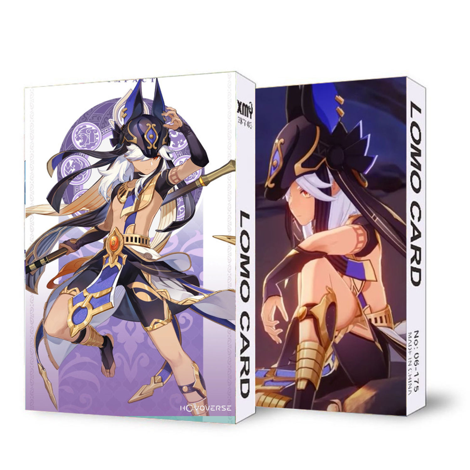 ( không kèm hộp ) Hộp ảnh lomo in hình CYNO GENSHIN IMPACT game nhiều mẫu thẻ card anime chibi 30 tấm