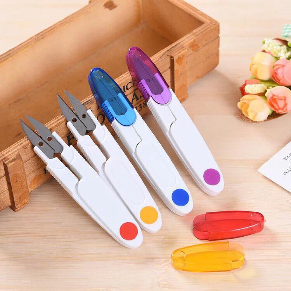 Kéo bấm chỉ có nắp an toàn - phụ kiện thêu - lộc homeis