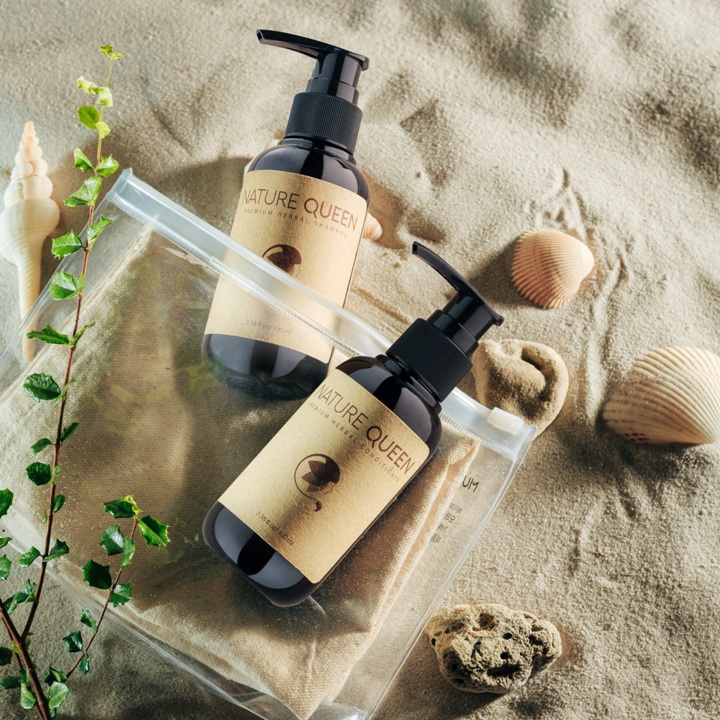 [HCM]Bộ dầu gội dầu xả Nature Queen 100ml