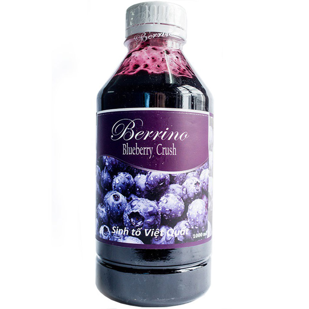 Mứt sinh tố berrino việt quất 1000ml