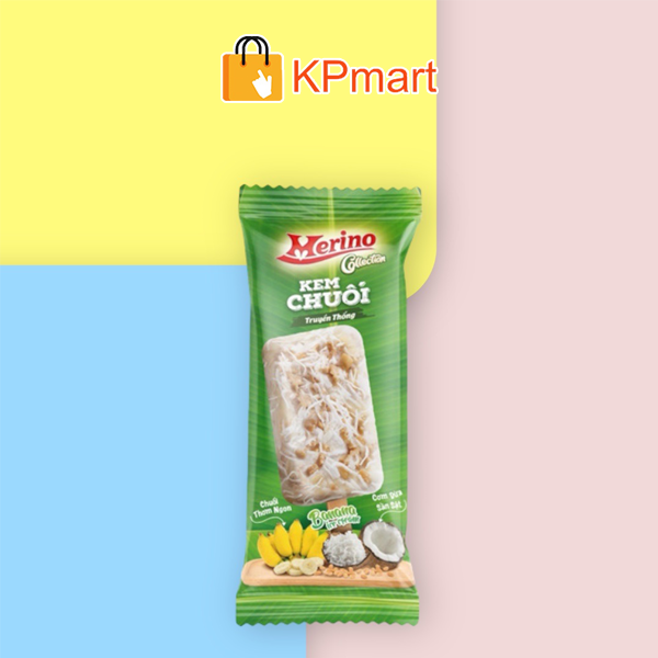 Kem chuối truyền thống Merino Collection 80g