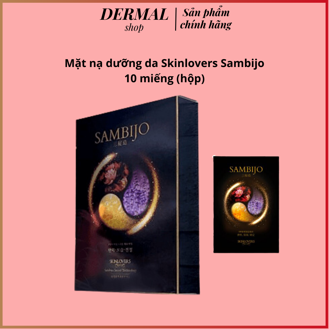Combo 10 miếng mặt nạ dưỡng da Sambijo - Hàn Quốc