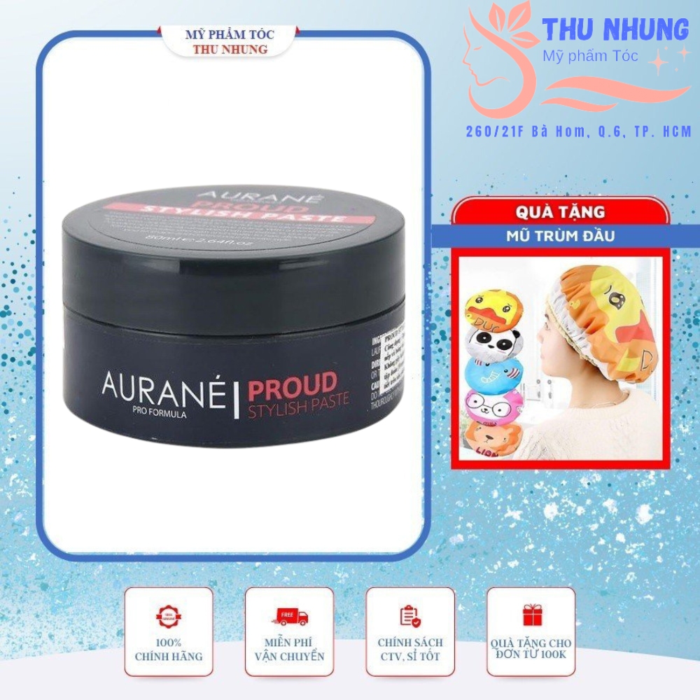 Sáp tạo kiểu bóng tóc Aurane Proud Stylish Paste 80ml
