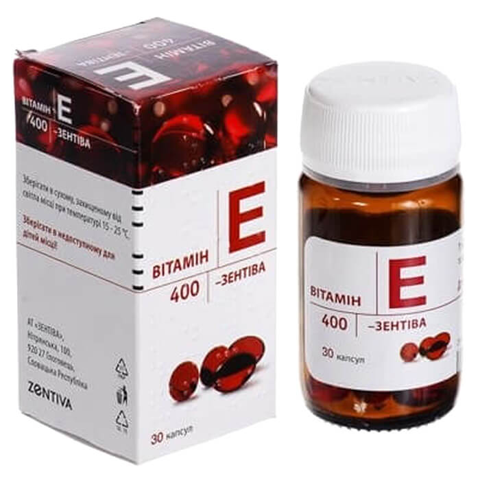 Vitamin E Zentiva đỏ 400mr của Nga