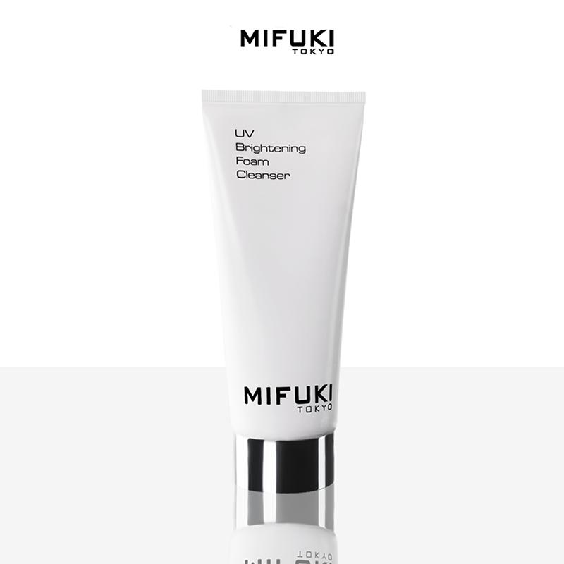 Sữa rửa mặt tạo bọt sáng da chống nắng - uv brightening foam cleaser mifuki