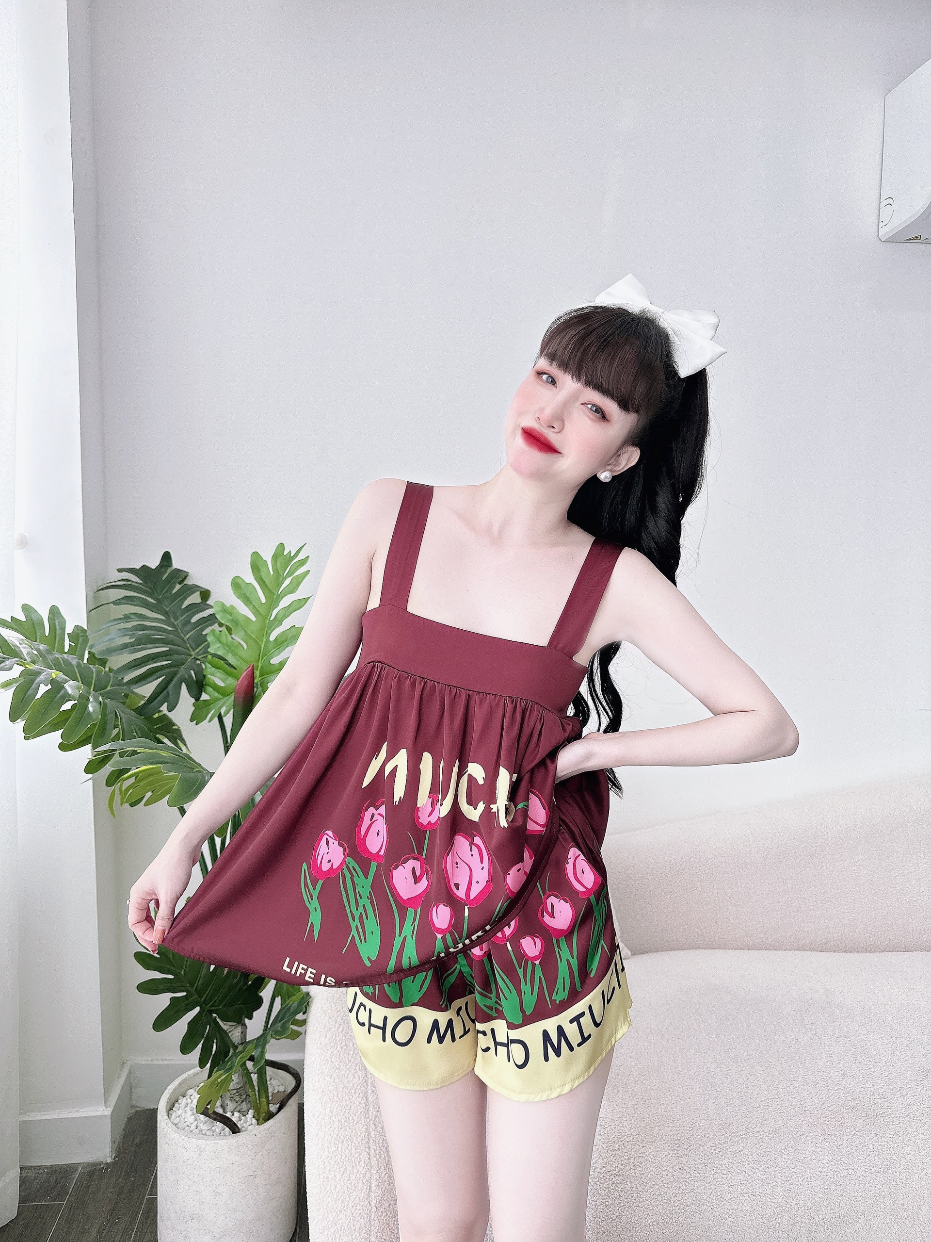 Bồ bộ lụa dây cao cấp