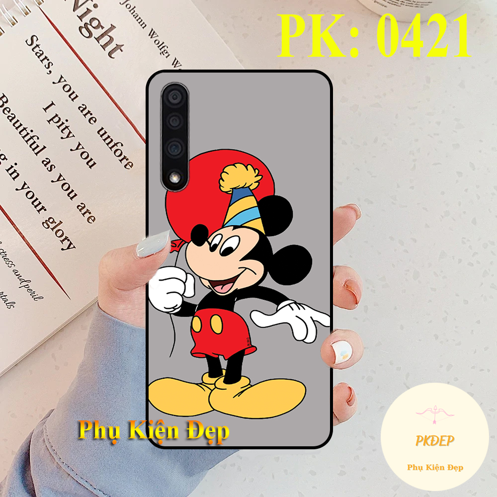 [HCM]Ốp lưng Vsmart Live 1 dẻo đen in hình Chuột MK