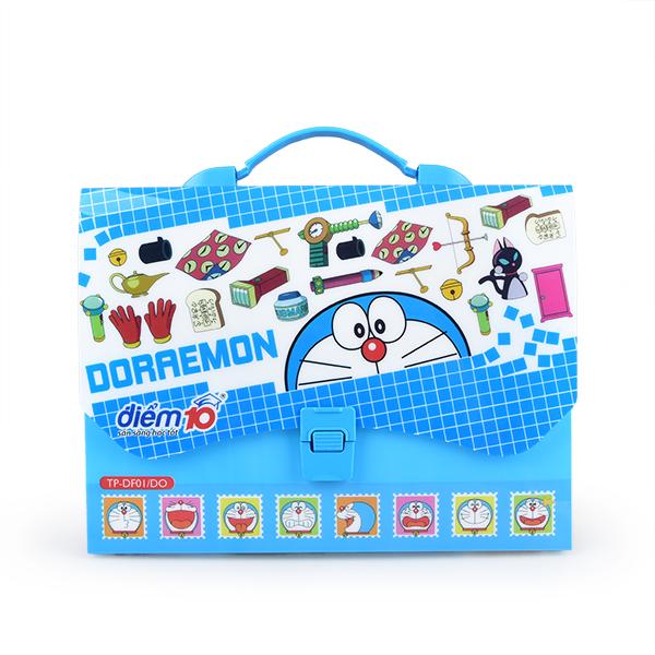 Cặp học thêm điểm 10 doraemon tp-df01/do