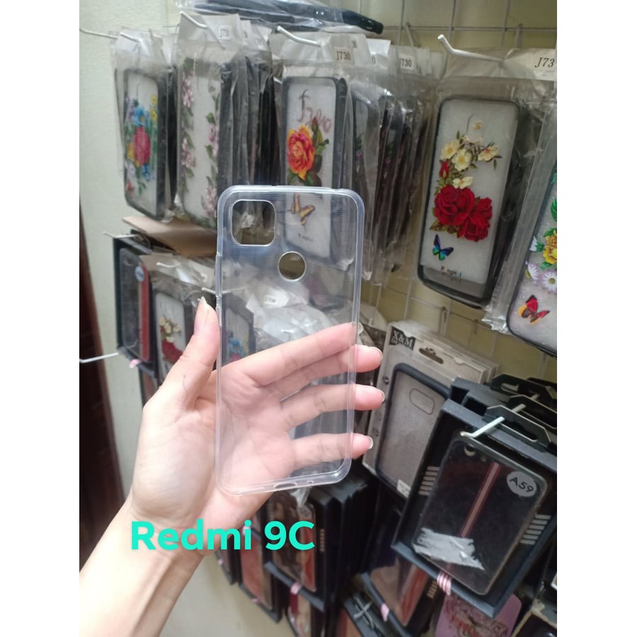 Ốp Lưng Xiaomi Redmi 9C Silicon Trong Suốt