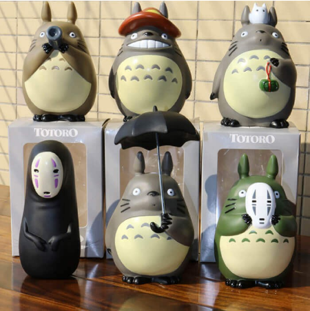 Mô hình Totoro cực kì đáng yêu trang trí để bàn phòng khách cao 12cm