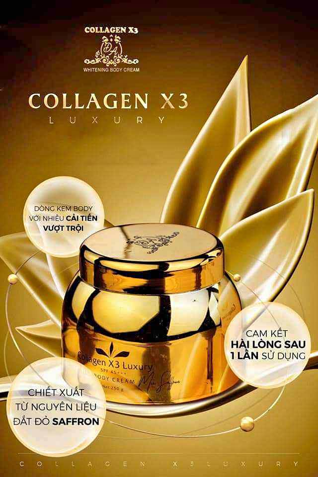 Kem dưỡng toàn thân Collagen X3 Xulury