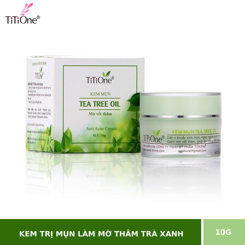 Kem đặc tri mụn tràm trà titione 10g