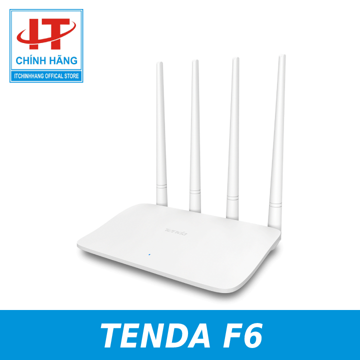 Bộ Phát Sóng Wifi Tenda 4 anten 300Mps Tenda F6 - Hàng Chính Hãng