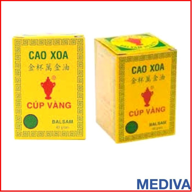 Dầu cù là cao xoa cúp vàng hủ 40g - nmol