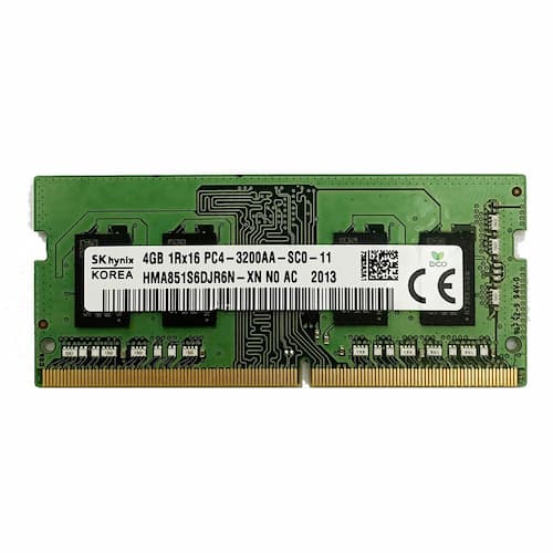 RAM Laptop Hynix 4GB DDR4 3200MHz - Hàng Nhập Khẩu mới 100% BH 36 tháng ( Bus hỗ trợ 2133, 2400, 2666 )