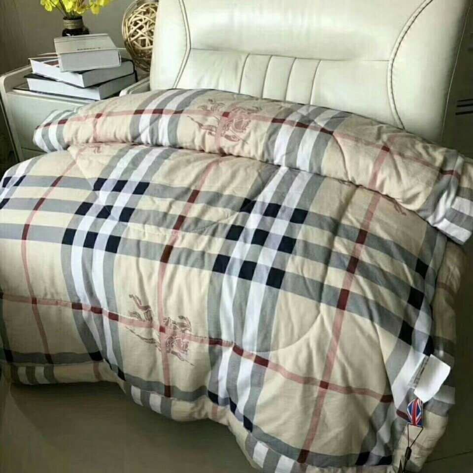 Chăn Hè  - Chăn Đũi Hè Kẻ BBR Siêu Sang - CHĂN KẺ BBR 2m x 2m3