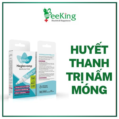 Bút huyết thanh NILOCIN - Ngăn ngừa nấm móng - Nhập khẩu Đan Mạch - BeeKing Company