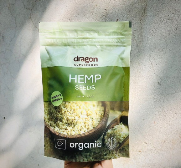 Hạt gai dầu hữu cơ 200g Dragon Superfood