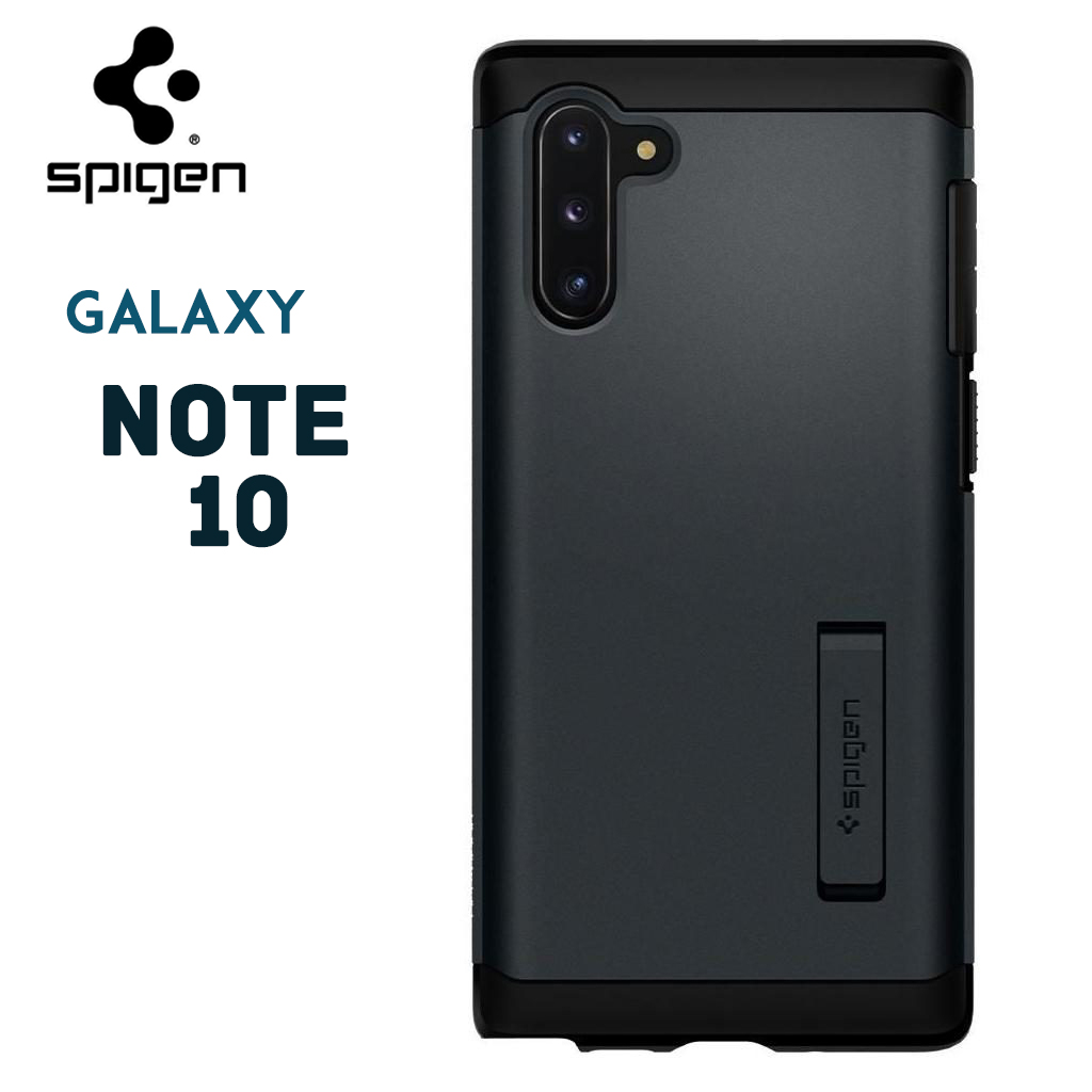 Ốp cho Samsung Galaxy Note 10 Slim Armor Metal Slate - Chính hãng Spigen