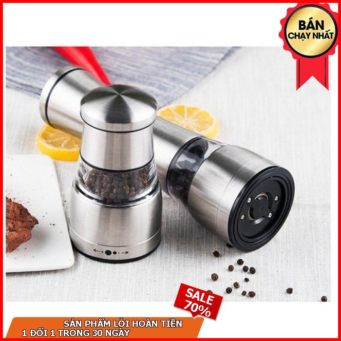 Lọ xay tiêu innox cao cấp