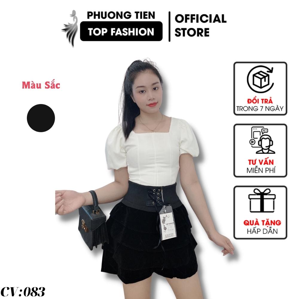 Chân váy nhung 4 tầng siêu hót ,chân váy nhung cao cấp , có quần bên trong co dãn 4 chiều chống lộ