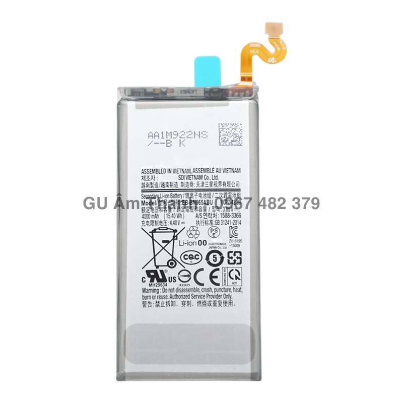 Pin cho samsung galaxy note 9 sm-n960f n960n dung lượng 4000mah zin