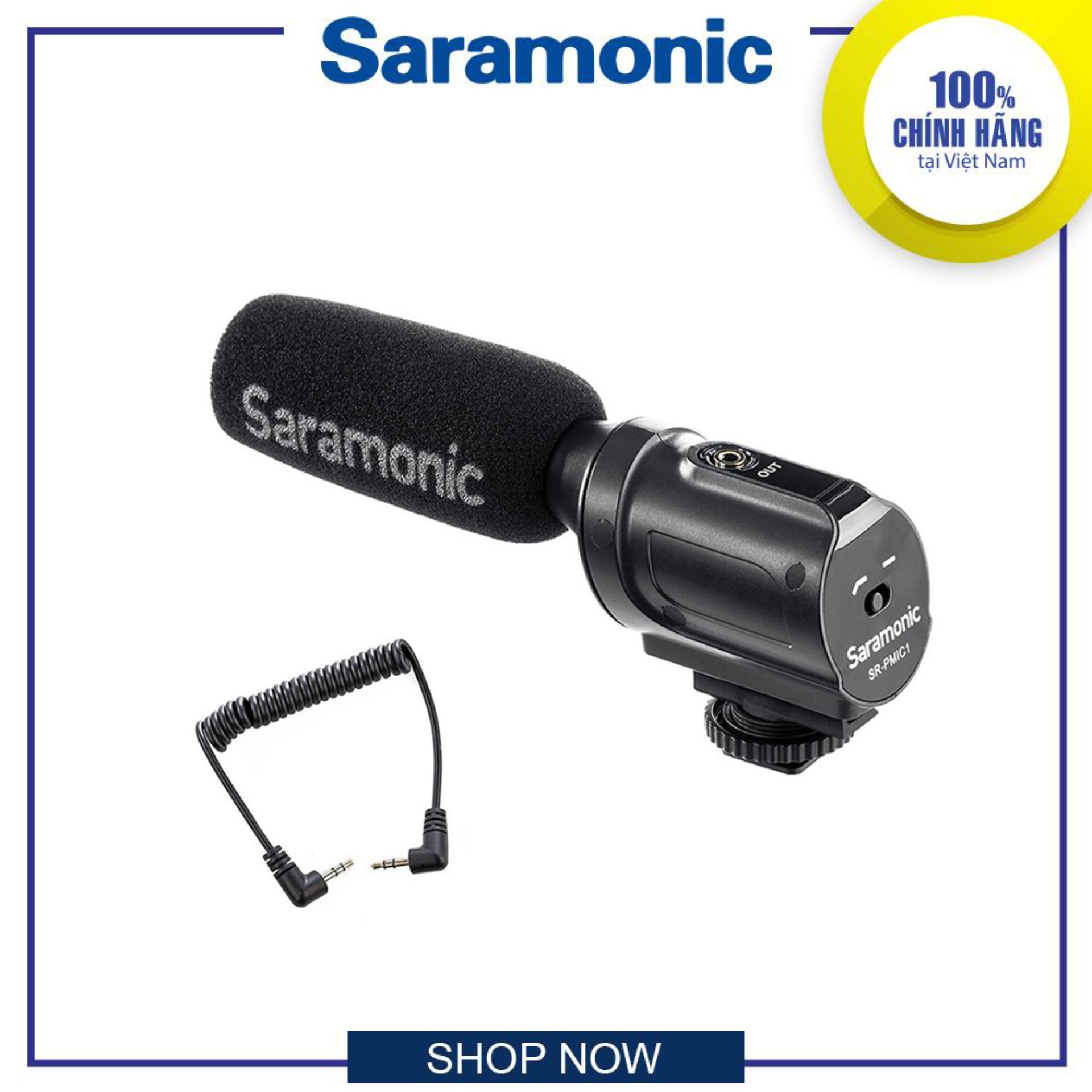 Micro thu âm chuyên nghiệp dành cho máy ảnh Saramonic SR-PMIC1