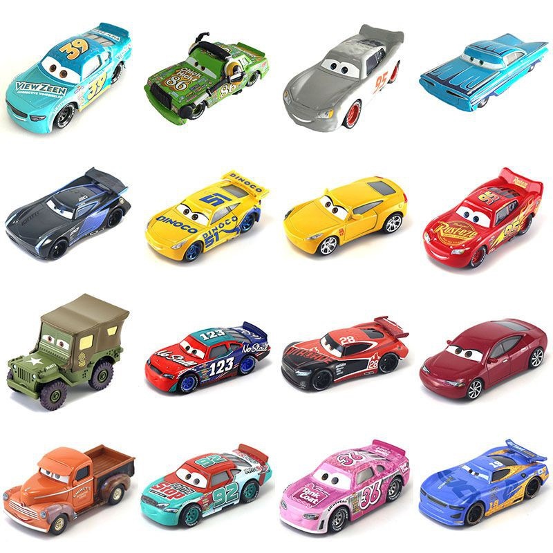 Hợp kim chất lượng cao Disney Pixar Mô hình ô tô Nhân vật trong phim Mô