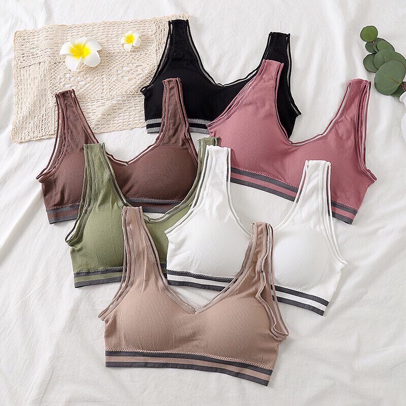 Áo Bra Nữ , Áo Ngực Hai Dây Bảng Bự Cực Xinh