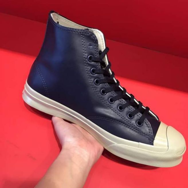 [HCM]giày converse jackpurcell cao su chống nước real new