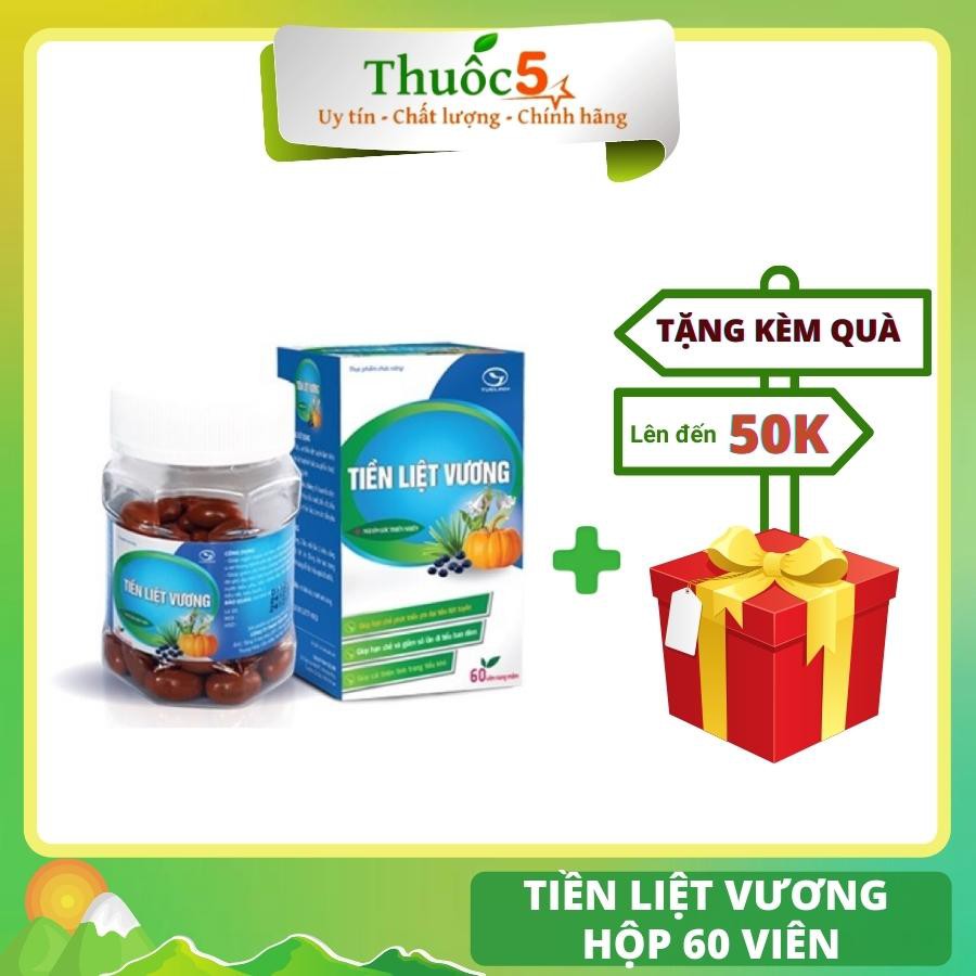 Tiền liệt vương hỗ trợ phì đại tiền liệt tuyến hộp 60 viên