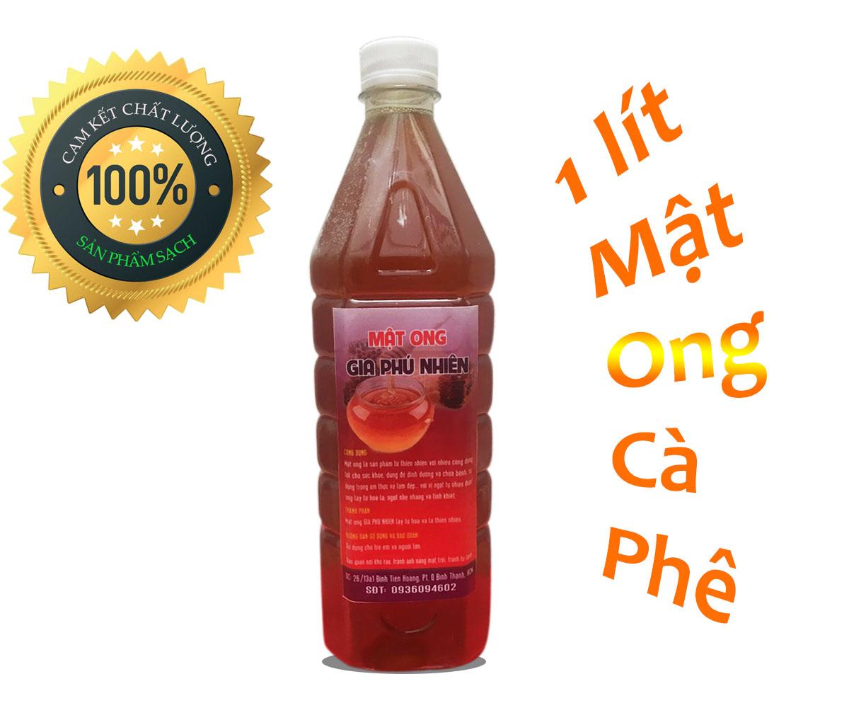 [HCM]Mật ong nguyên chất 1 lít mật ong cà phê Gia Lai