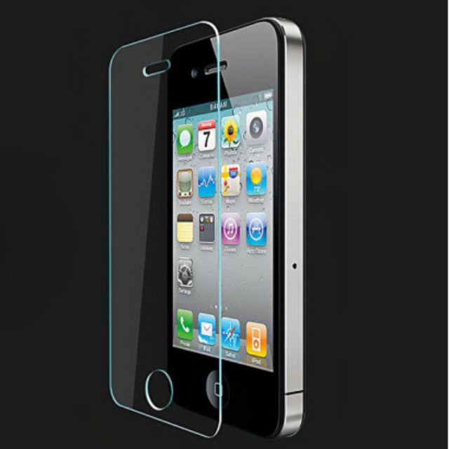 Kính Cường Lực iPhone 4 / 4s Phụ Kiện Đầy Đủ