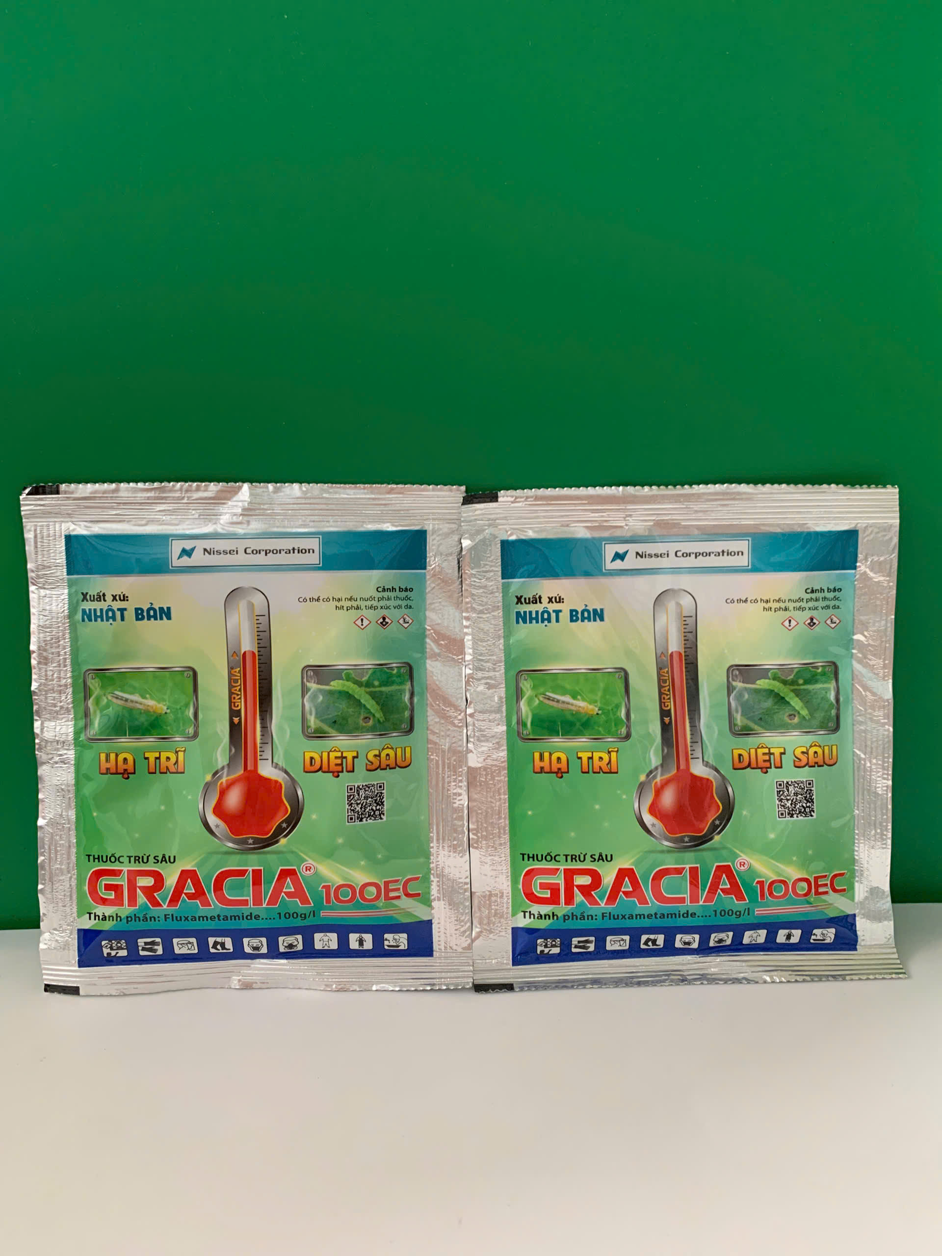 THUỐC TRỪ SÂU GRACIA 100EC (gói 20ml) - XUẤT XỨ NHẬT BẢN trừ bọ trĩ dưa hấu, sâu tơ bắp cải