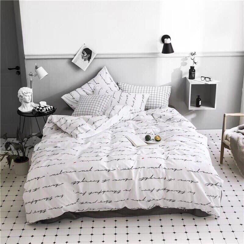 Bộ chăn ga gối hàn quốc 180x200