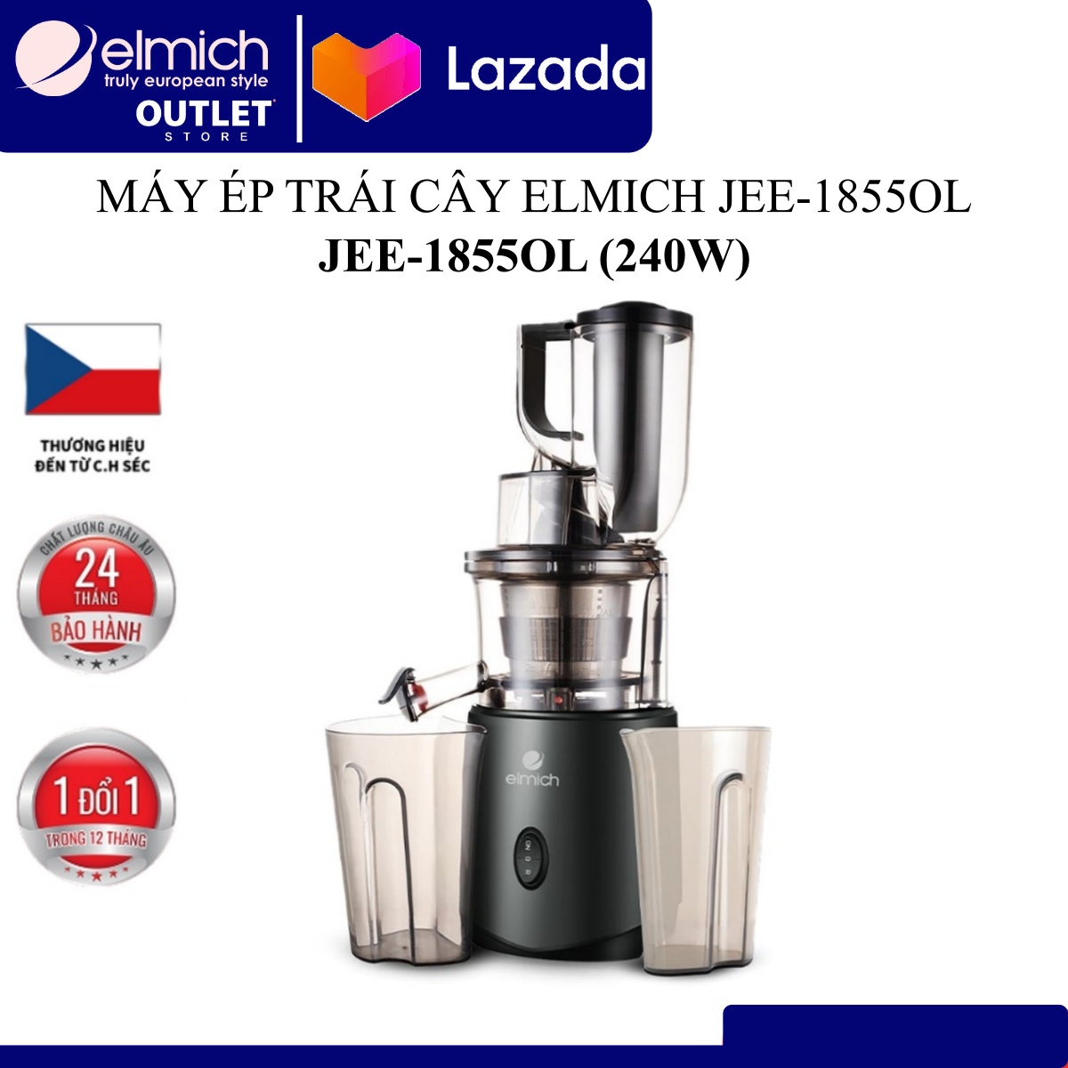Máy ép trái cây elmich jee-1855ol
