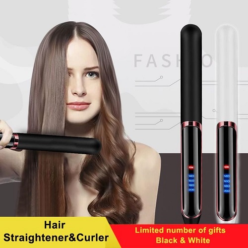 [BẢO HÀNH 12 THÁNG TRÊN TOÀN QUỐC ] Máy ép duỗi tóc uốn xoăn tóc Hàn Quốc 2in1 Hồng Ngoại Chuyên Nghiệp Phủ lớp Gốm Tourmaline Ion Âm Giúp Tóc Khỏe Mạnh Hơn Dụng Cụ Tạo Kiểu Tóc - Lựa chọn hàng đầu