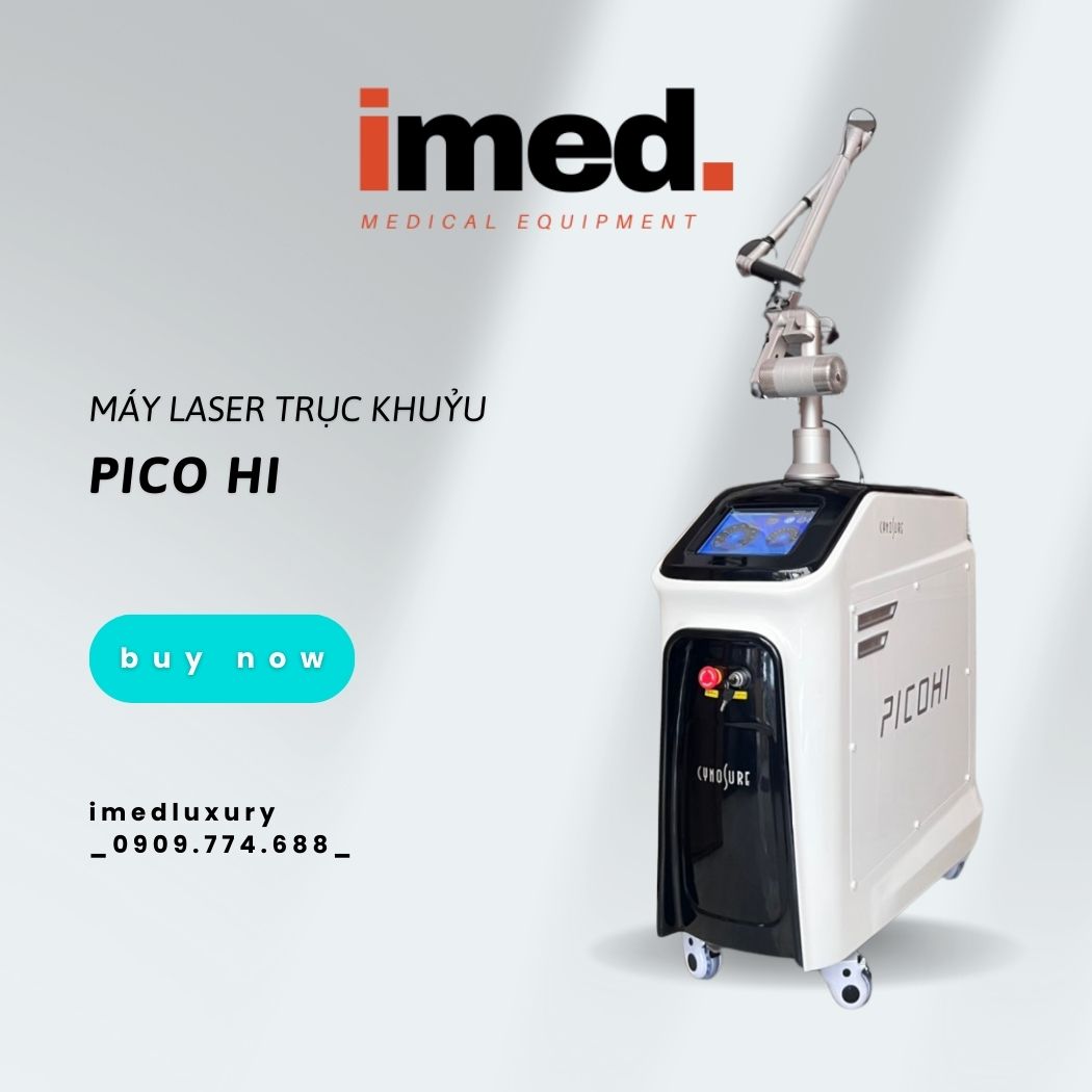 Máy Laser Trục Khuỷu Pico HI, MÁY LASER PICOHI, MÁY LASER Xóa Xăm, Nám Tàn Nhang