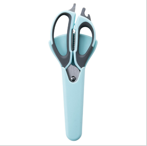 Kéo cắt gà thép không rỉ 6 in 1 vbras cực bén - Kéo cắt gà đa năng tiện dụng - keo cat ga ca - đồ khui bia - Bộ kéo đa năng 10 in 1 Mighty Shears