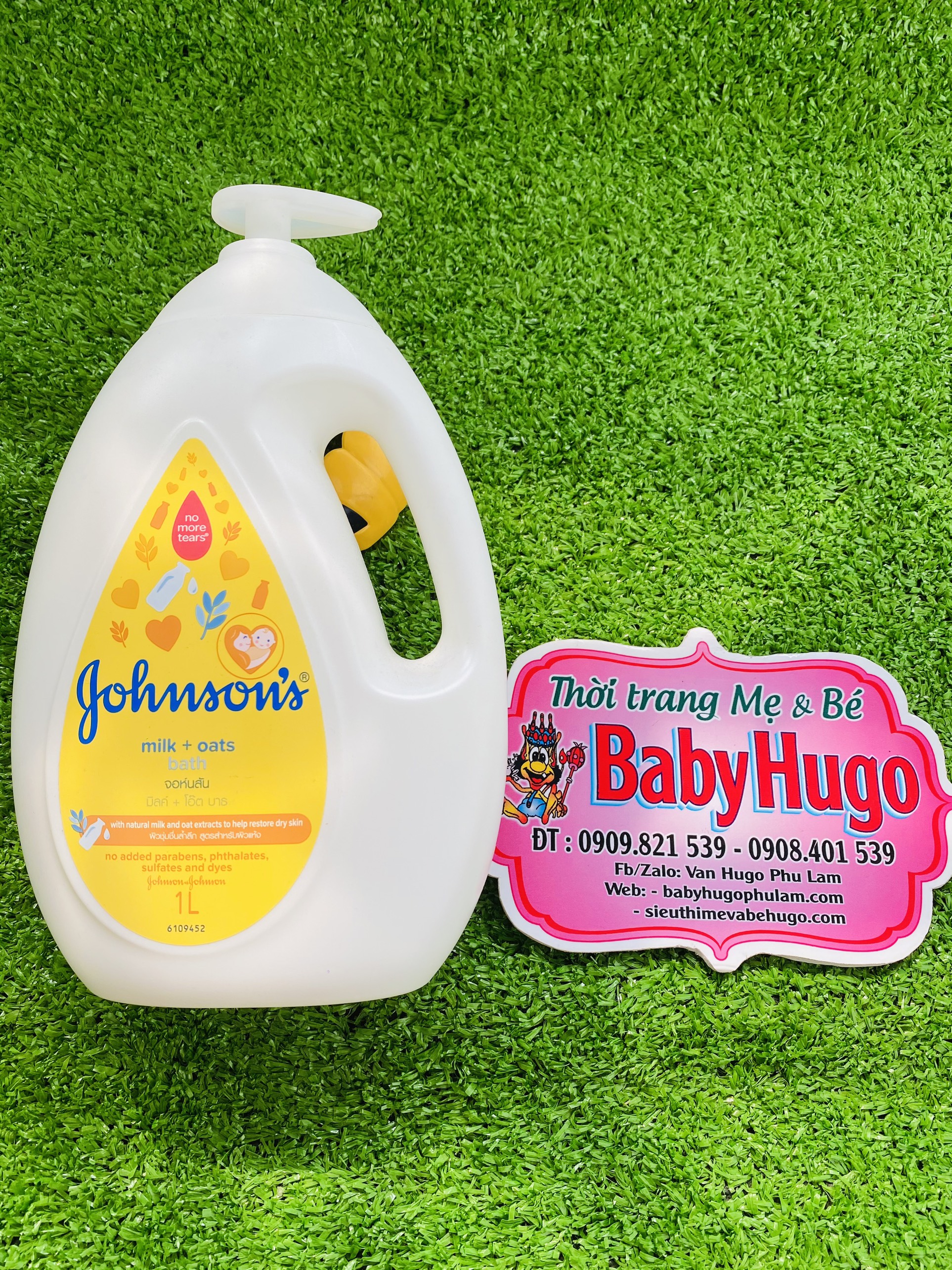 [Hàng CTY] Sữa tắm Johnson's Baby chứa sữa và gạo Chai 1000ml