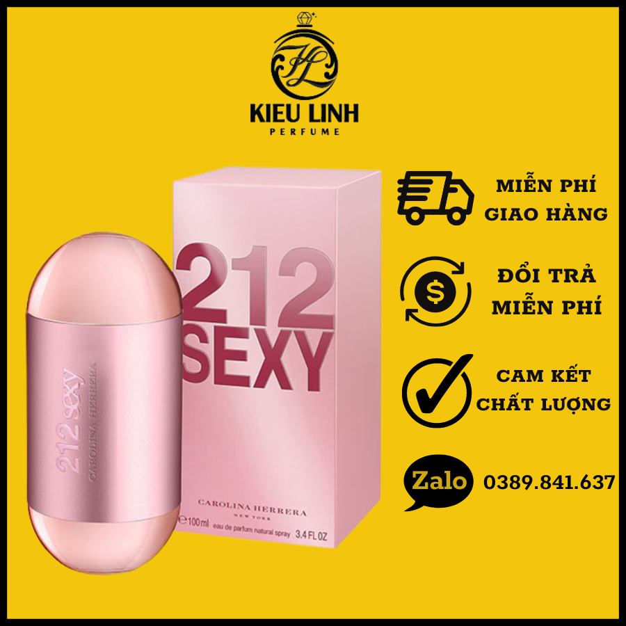 Nước hoa Carolina Herrera 212 Sexy