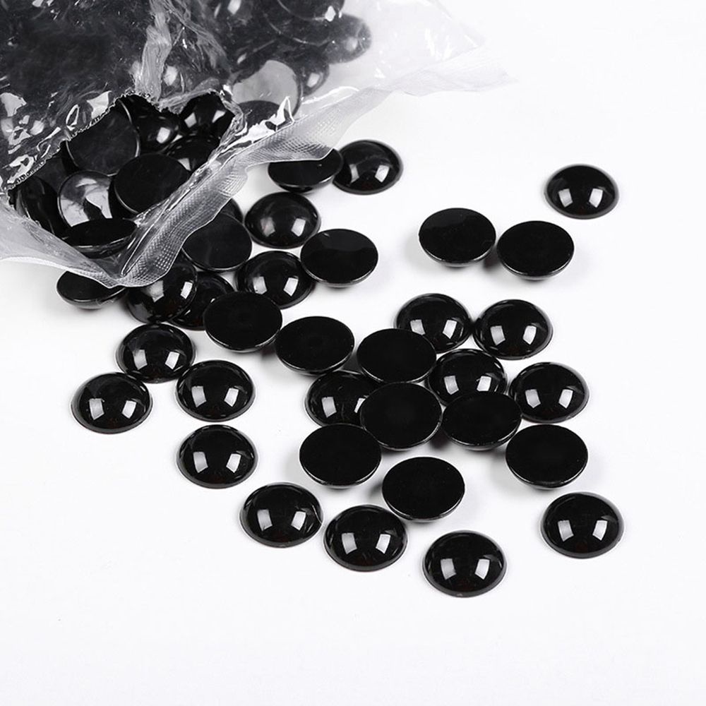 Túi 100 mắt thú bằng nhựa làm đồ handmade, may thú bông 3mm-12mm