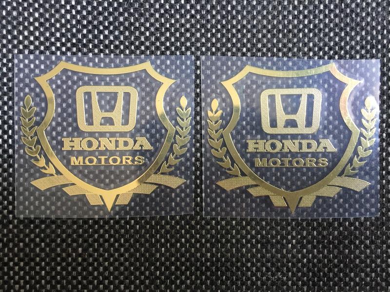 [HCM]Bộ 2 Logo Decal 3D dán xe ô tô (Hond)