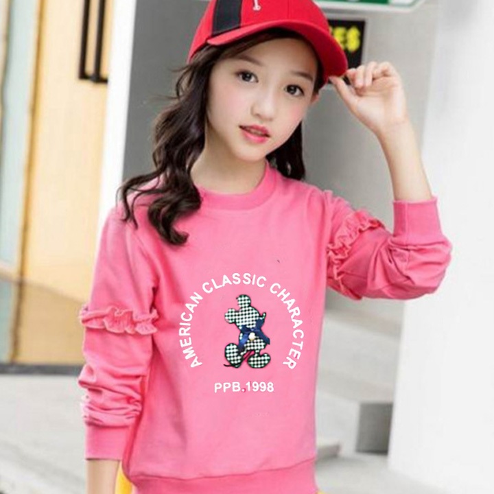 Đồ bộ thu đông chất da cá tàu size cho bé 15-18kg - Ninedra