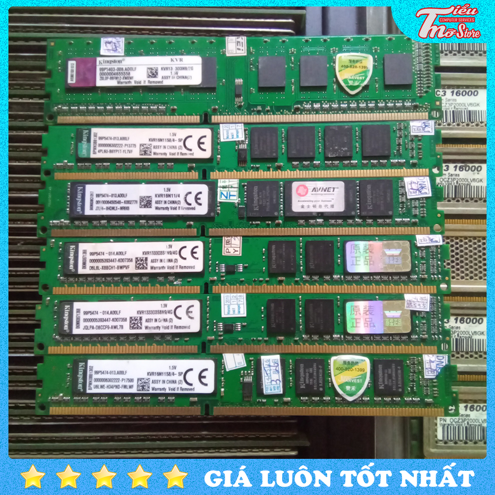 Ram PC DDR3 4GB Bus 1333/1600 Mhz