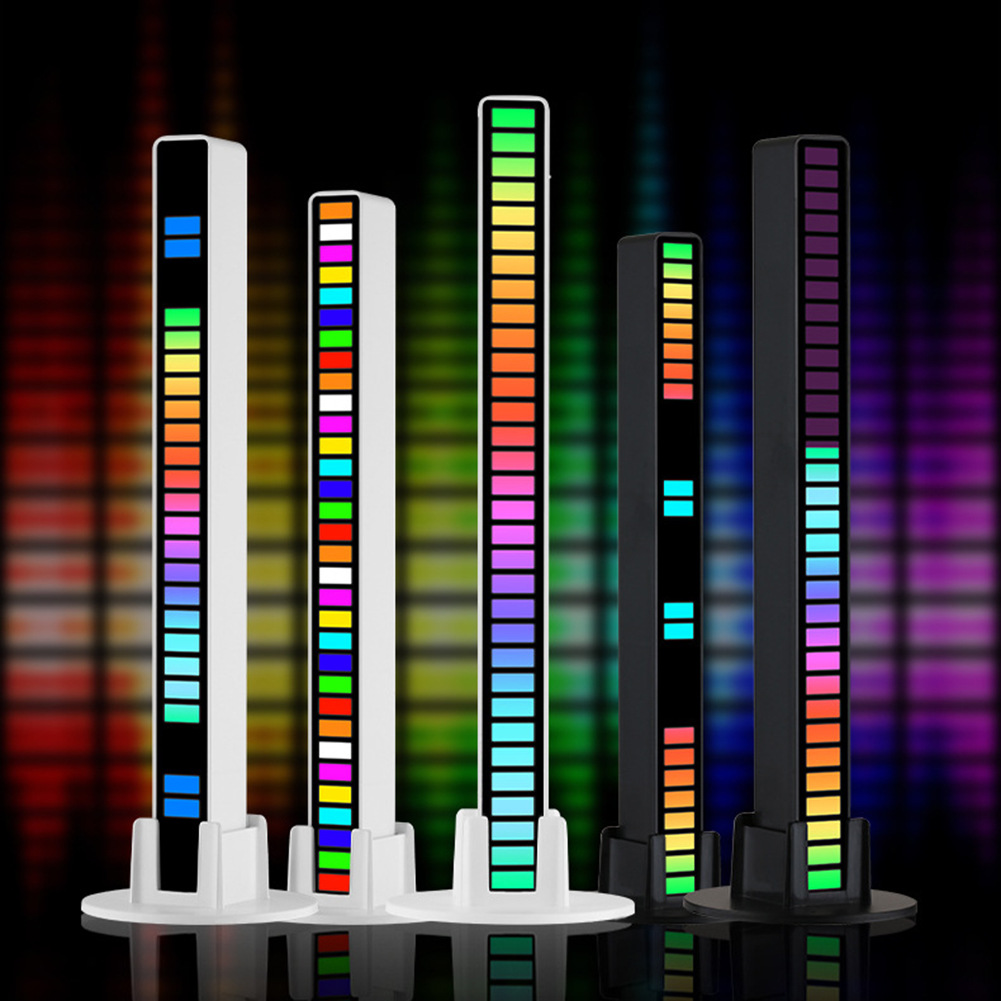 Đèn Nhịp Điệu Đồng Bộ Điều Khiển Bằng Giọng Nói RGB Đèn Xung Quanh Âm Nhạc