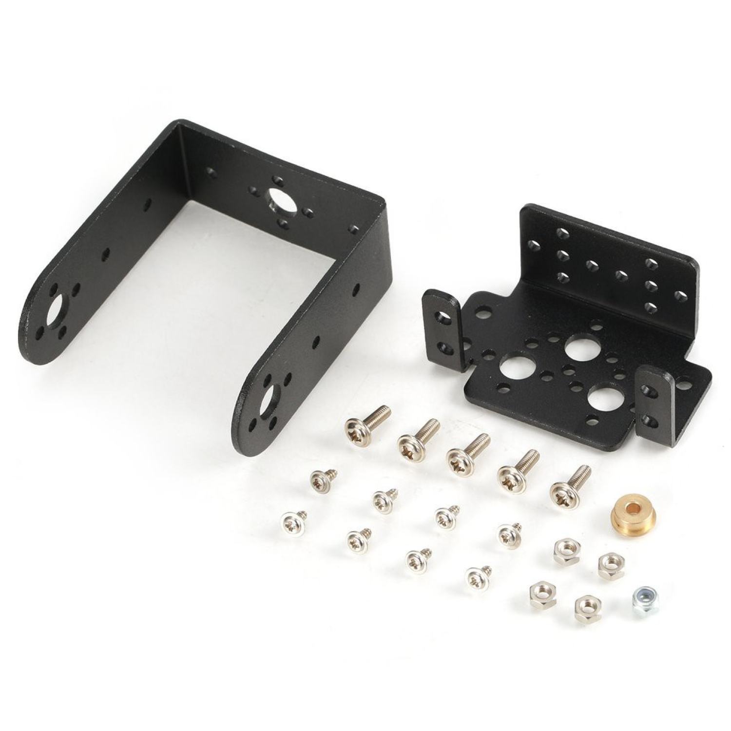 Giá đỡ động cơ servo mg995 996, gá bắt cánh tay robot, khung đỡ servo mg995 996