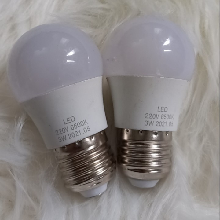Combo 10 bóng đèn led bulb 5w trang trí sấn vườn ánh sáng trắng